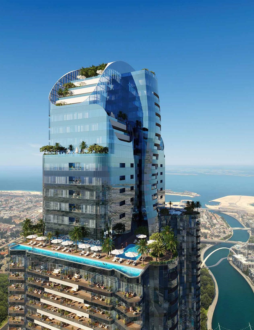 Largest residential tower units Ultra Residences and Sky Villas ...